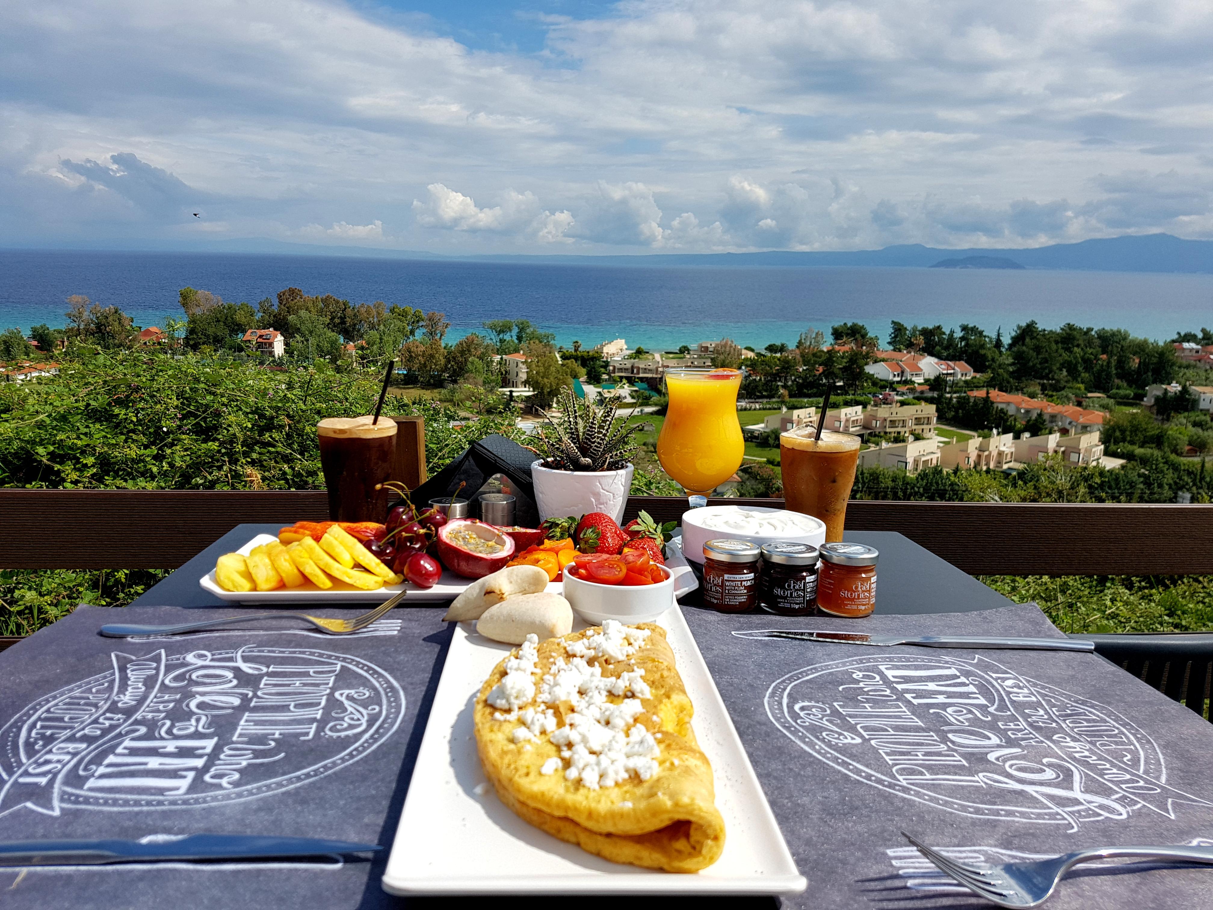 Bungalow White Tennis Apartments & Suites Pefkochori Eksteriør bilde