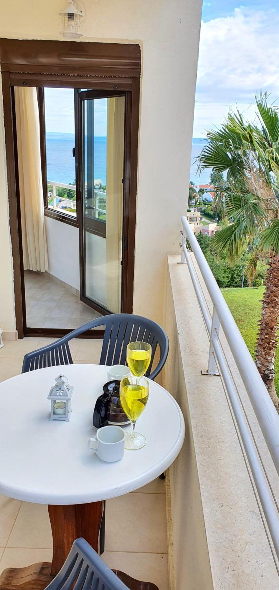 Bungalow White Tennis Apartments & Suites Pefkochori Eksteriør bilde