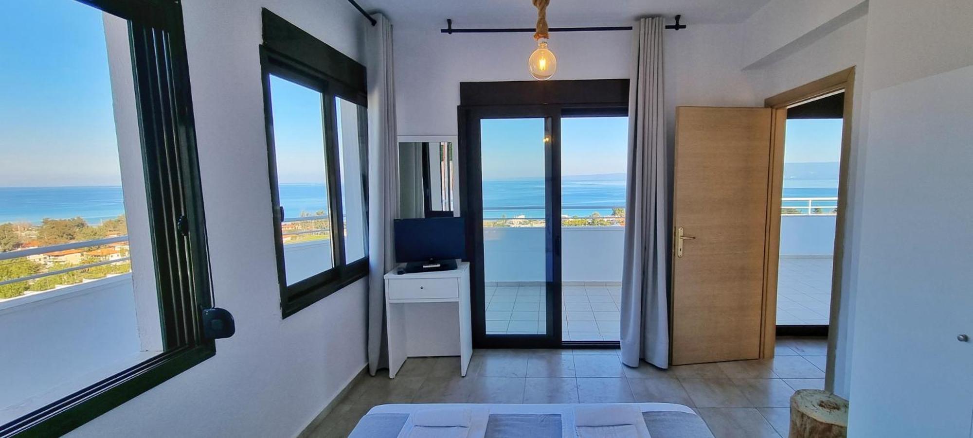 Bungalow White Tennis Apartments & Suites Pefkochori Rom bilde